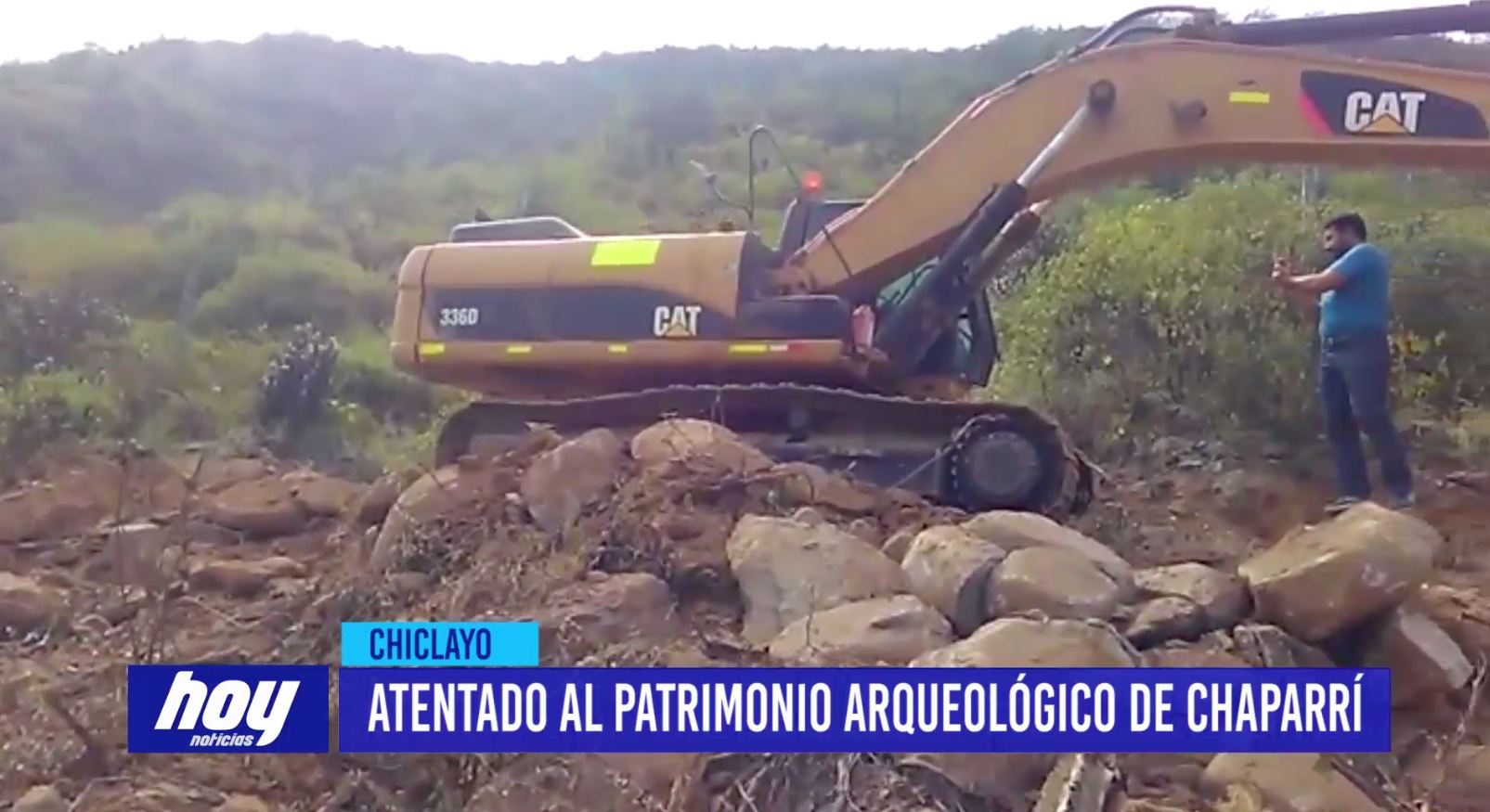 Chiclayo: Atentado al patrimonio arqueológico de Chaparrí