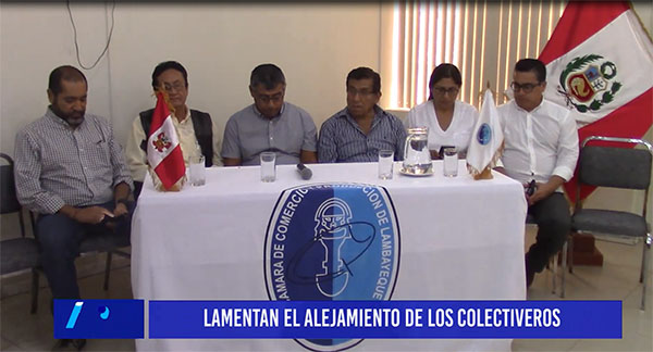 Chiclayo: Lamentan el alejamiento de los colectiveros