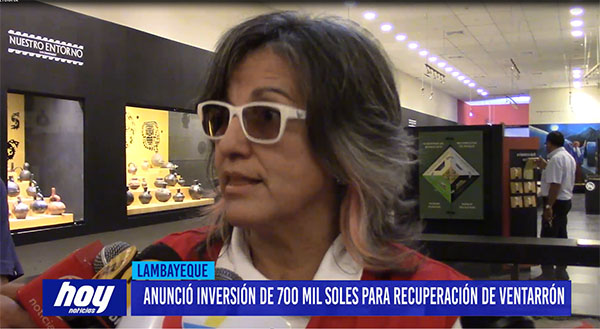 Chiclayo: Anuncio inversión de 700 mil soles para recuperación de Ventarrón