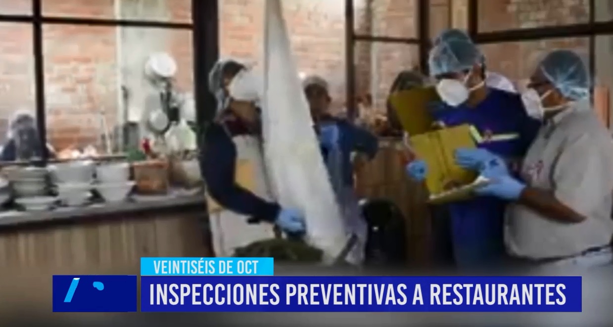 Piura: Inspecciones preventivas a restaurantes