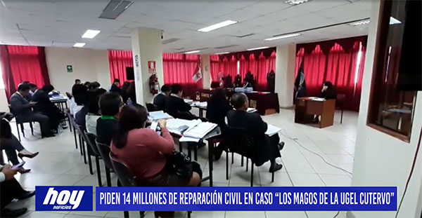 Chiclayo: Piden 14 millones de reparación civil en caso “Los magos de la Ugel Cutevo”
