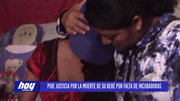 Chiclayo: Pide justicia por la muerte de su bebé