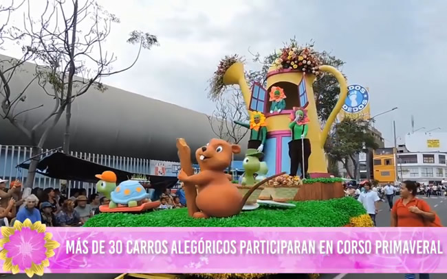 Más de 30 carros alegóricos participaran en Corso Primaveral