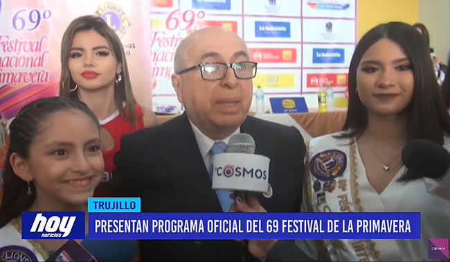 Presentan programa oficial del 69° Festival de Primavera