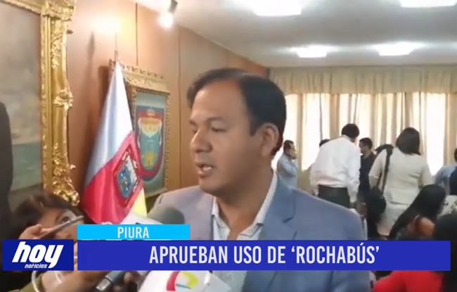 Piura: aprueban uso de «Rochabus»