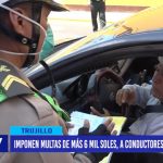 Imponen multas de más 6 mil soles, a conductores sin pase especial