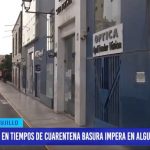 En tiempos de cuarentena, basura impera en algunos lugares