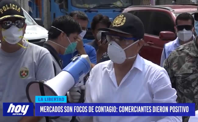 Trujillo: Mercados son focos de contagio, comerciantes dieron positivos