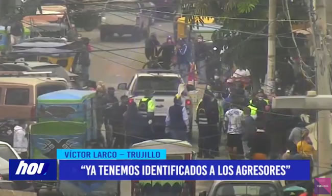 Pelea con seguridad ciudadana