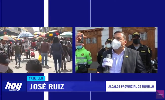 MPT dará empleo a más de 700 comerciantes ambulantes Alcalde José Ruiz