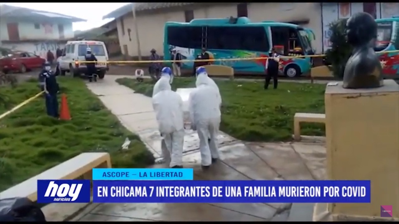 En Chicama, 7 integrantes de una familia murieron por COVID