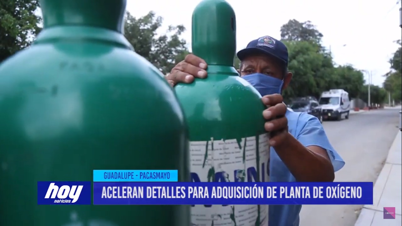 Guadalupe: Aceleran detalles para adquisición de planta de oxígeno