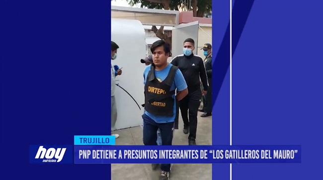 PNP detiene a presuntos integrantes de “Los Gatilleros del Mauro” PNP detiene a presuntos integrantes de “Los Gatilleros del Mauro”