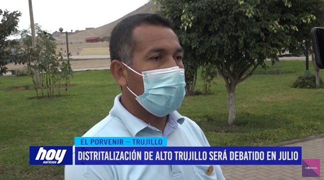 noticia05 Distritalización de Alto Trujillo será debatido en julio