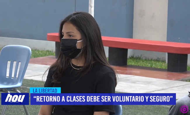 “Retorno a clases debe ser voluntario y seguro” “Retorno a clases debe ser voluntario y seguro”