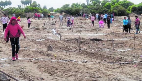 Chimbote: Dos invasiones en feriado por Semana Santa Chimbote: Dos invasiones en feriado por Semana Santa