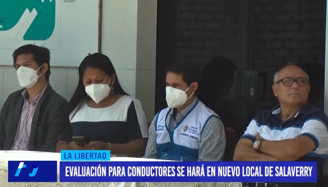docentes Evaluación para conductores se hará en nuevo local de Salaverry