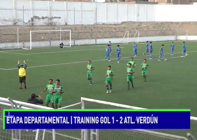 atletico-verdun-gana Training Gol debutó con derrota la etapa departamental