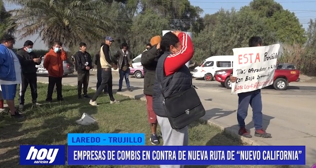 laredo combis Empresas de combis en contra de nueva ruta de “Nuevo California”