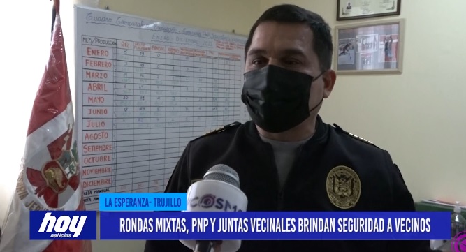 pnp Rondas mixtas, PNP y juntas vecinales brindan seguridad a vecinos
