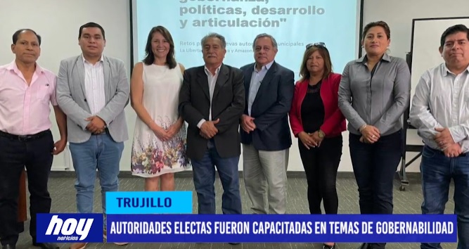 Autoridades electas fueron capacitadas en temas de gobernabilidad Autoridades electas fueron capacitadas en temas de gobernabilidad