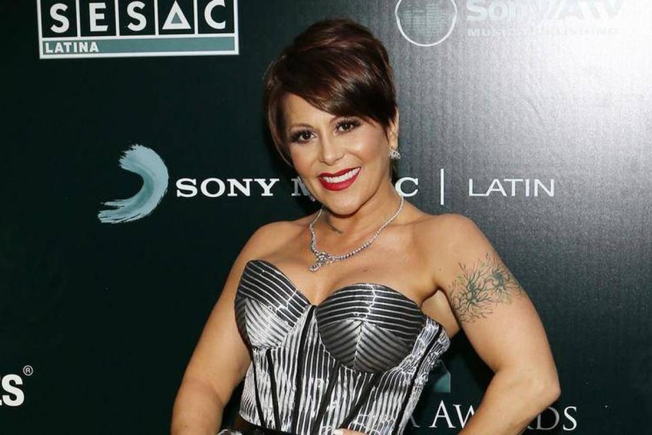 Alejandra Guzmán y su terrorífico disfraz de Día de los Muertos