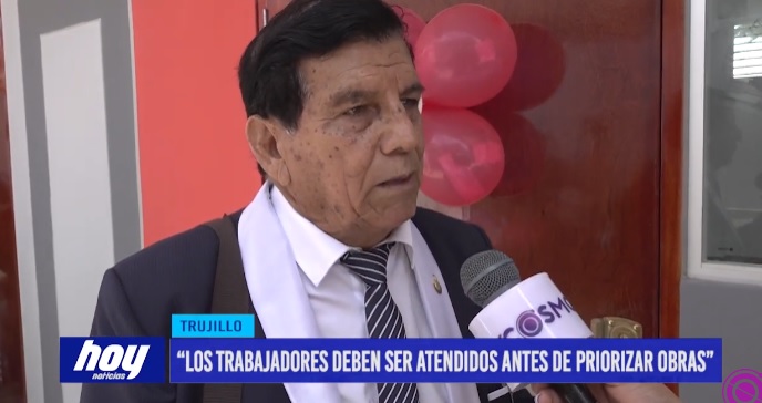 “Los trabajadores deben ser atendidos antes de priorizar obras” “Los trabajadores deben ser atendidos antes de priorizar obras”