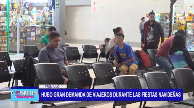 apsajes Hubo gran demanda de viajeros durante las fiestas navideñas