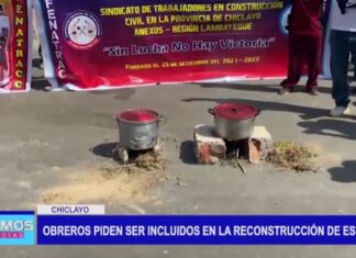 Lambayeque: Obreros piden se les tome en cuenta para la reconstrucción del Estadio Elías Aguirre estadio Elías Aguirre,