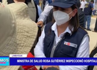 Lambayeque: Ministra de Salud, Rosa Gutiérrez cumple agenda en Lambayeque Misnitra