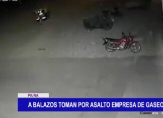 Piura: A balazos toman por asalto empresa de gaseosas cocacola