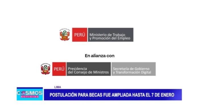 Postulación para becas fue ampliada hasta el 7 de enero