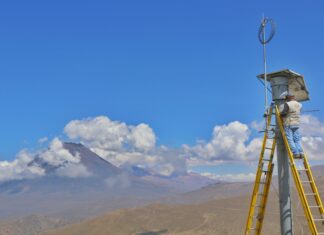 IGP realizó labores para asegurar la operatividad de la red geofísica de volcanes en la región sur del Perú