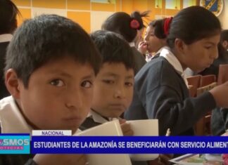 Estudiantes de la amazonía se beneficiarán con servicio alimentario