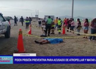Chimbote: Piden prisión preventiva para acusado de atropellar y matar a PNP