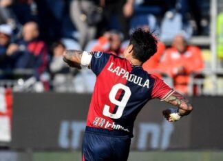 Gianluca Lapadula elegido como el mejor jugador de marzo en la Serie B
