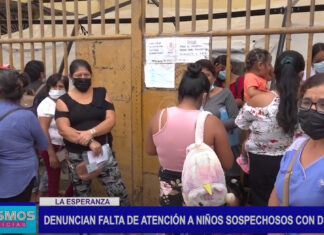 La Esperanza: Denuncian falta de atención a niños sospechosos con dengue