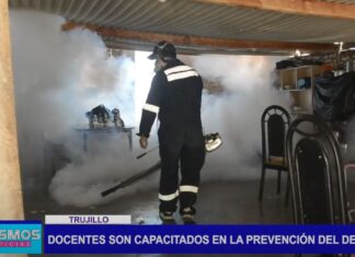 Trujillo: Docentes son capacitados en la prevención del dengue