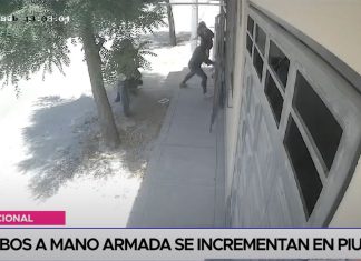 Robos a mano armada se incrementan en Piura