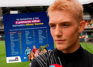 Oliver Sonne se sorprende por bebés peruanos que llevan su nombre