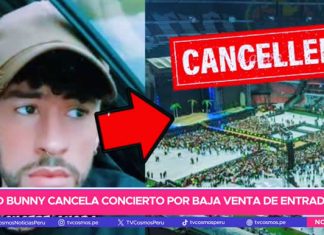 Bad Bunny cancela concierto en Minnesota por baja venta de entradas