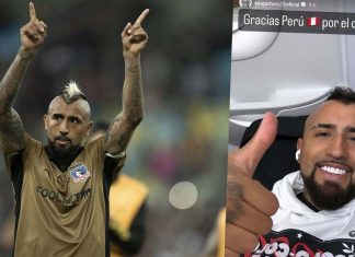 Arturo Vidal tras su visita a Lima: «Gracias Perú por su cariño»