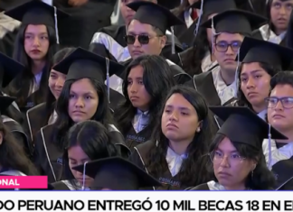 Estado Peruano entregó 10 mil becas 18 en el 2024