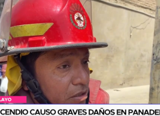 Incendio causa graves daños en panadería