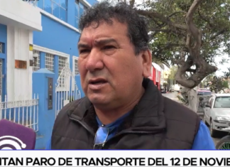 Levantan paro de transporte del 12 de noviembre
