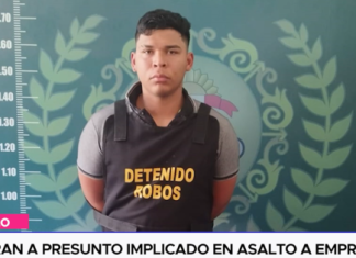 Capturan a presunto implicado en asalto a empresario
