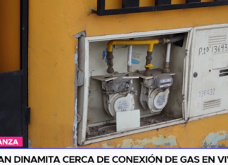 Estallan dinamita cerca de conexión de gas en vivienda