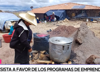 Congresista a favor de los programas de emprendimiento