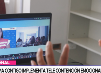 Programa contigo implementa tele contención emocional grupal