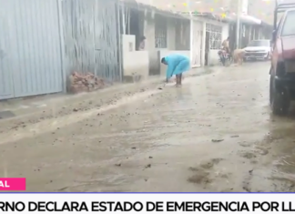 Gobierno declara estado de emergencia por intensas lluvias